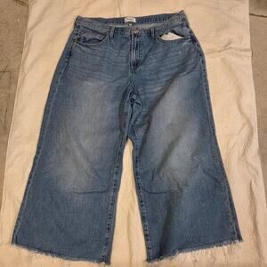 Pistola High Waist Wide Leg Women's Blue Jeans - W Size 32